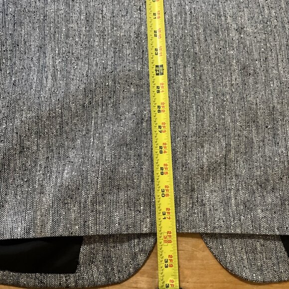 Pierre Balmain Black/White Herringbone 100% Silk Blazer, Men's 42R Elegant - Picture 11 of 14